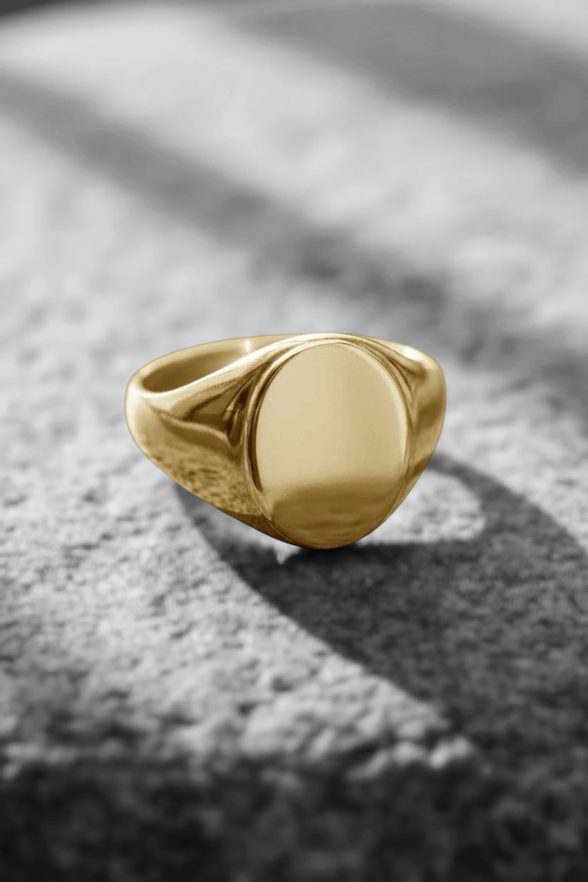 The Classic Oval Signet Ring
