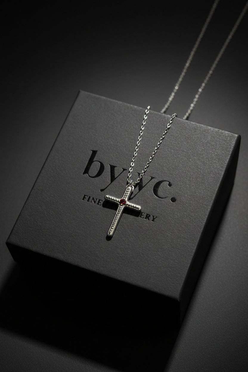 The Protector Cross Necklace