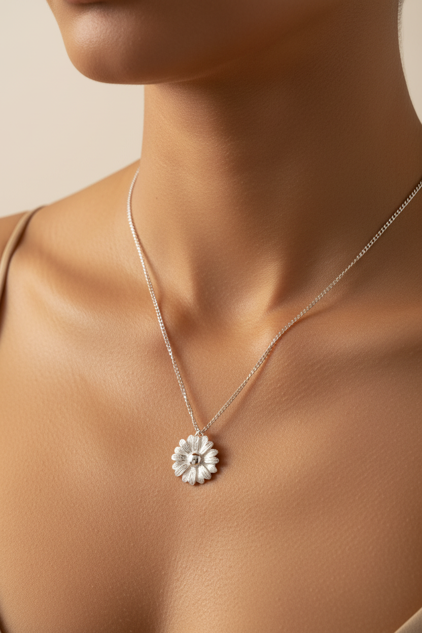 The Daisy Pendant Necklace Editorial Campaign